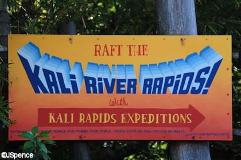 Kali Rapids Expeditions Sign
