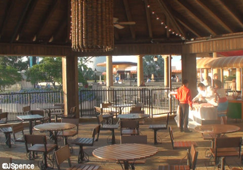 La Cantina Seating Area