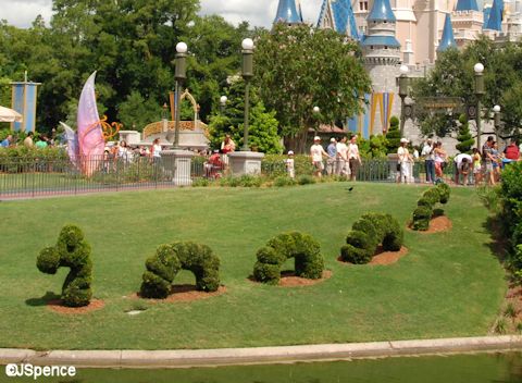 Trabajos de horticultura de Disney World