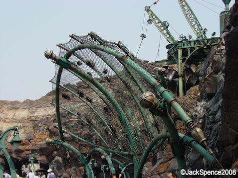 Mount Prometheus Lava at Mysterious Island at Tokyo DisneySea