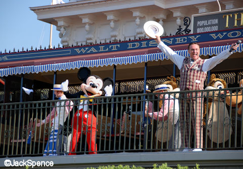 Mickey Mouse and Citizen of Main Street