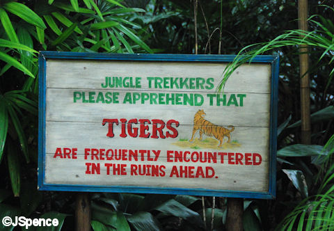 Jungle Path Sign