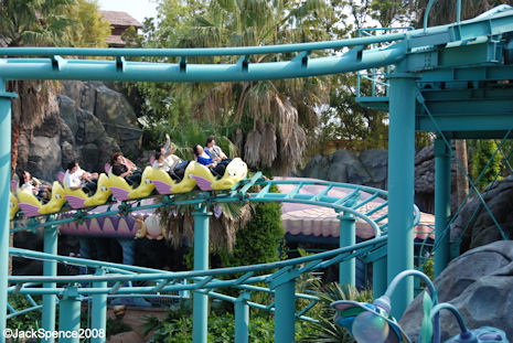 Flounder's Flying Fish Coaster at Mermaid Lagoon at Tokyo DisneySea