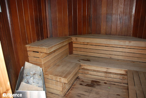 Poolside Sauna