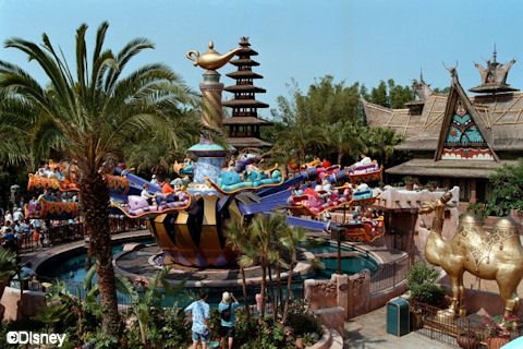 Flying Carpets of Aladdin