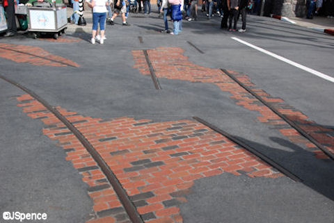 Red Car Tracks