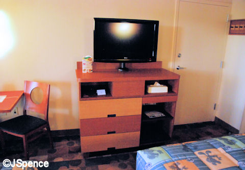 Chest of Drawers and TV