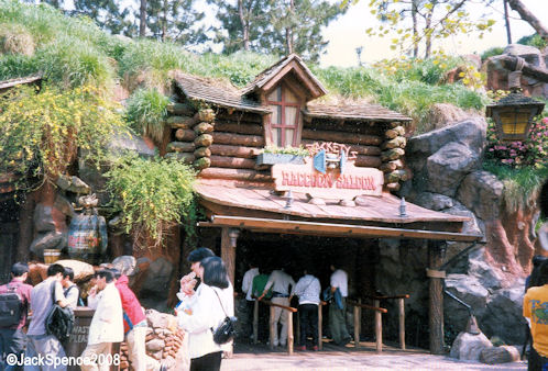 Rackety's Raccoon Saloon Tokyo Disneyland