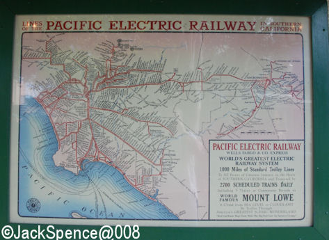 Pacific Electric Railway Map