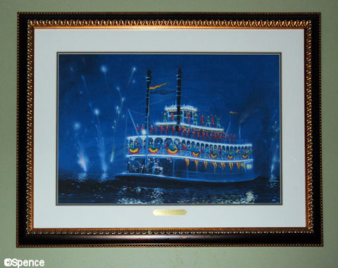 Painting of Mark Twain