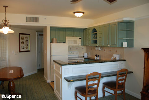 One Bedroom Kitchen