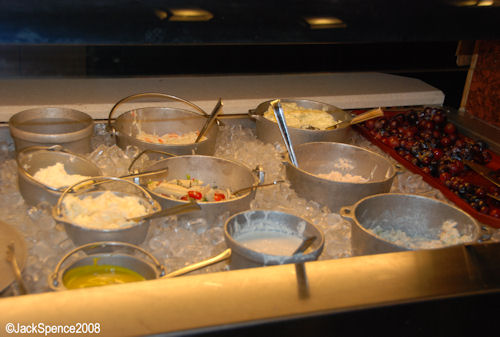 Side Dishes Trails End Lunch Buffet at the Fort Wilderness Campground