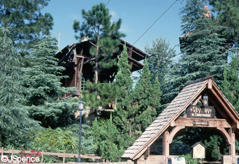 Fantasyland Skyway Station