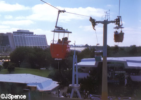 Tomorrowland Skyway Station