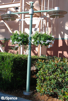 Voyage of the Little Mermaid Lamp Post