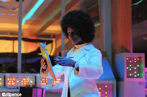Woman with Clipboard