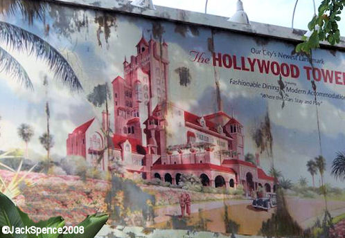 Tower of Terror Billboard at Disney's Hollywood Studios