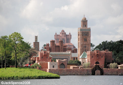 View of Tower of Terror from Epcot