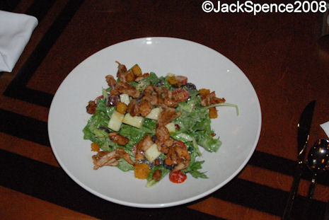 Spice-crusted Chicken Salad Lunch Entree at The Wave in the Contemporary