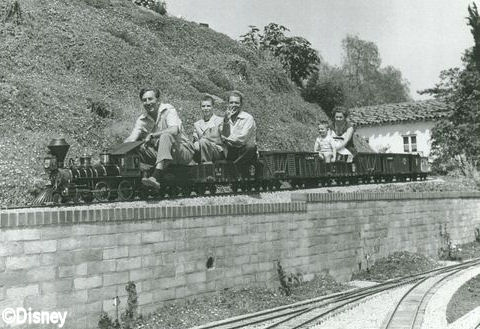 Walt's Backyard Train