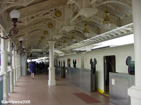 Monorail from MiraCosta or Ambassador hotels to Tokyo Disneyland Station 