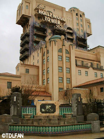 Walt Disney Studios Park Paris Production Courtyard The Twilight Zone Tower of Terror