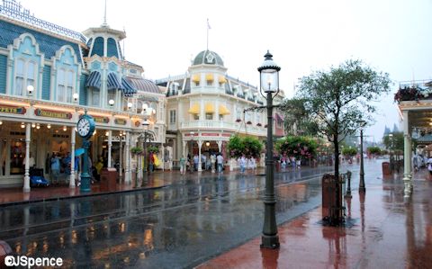 Raining on Main Street
