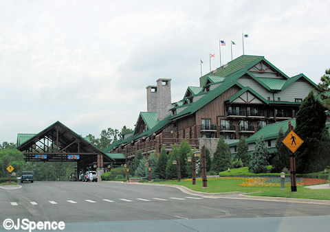 Wilderness Lodge Exterior Shot