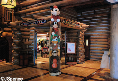 Mercantile Totem Pole