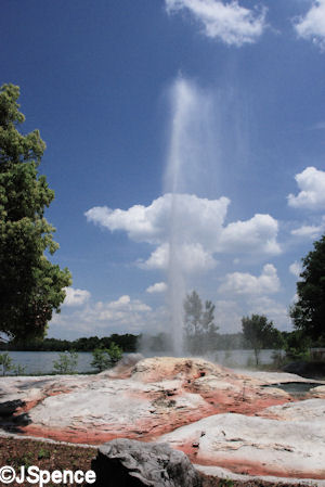 Fire Rock Geyser