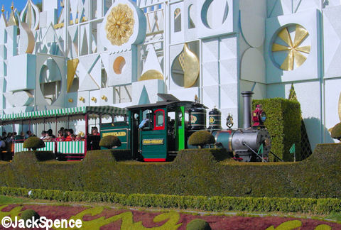 Disneyland Small World and Train