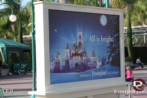 Disneyland Resort Photo Update - 11/11/11, Part 1
