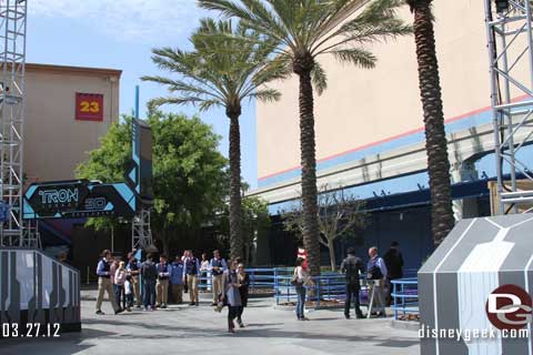 DCA Merchandise Showcase Event and Radiator Springs Racers Testing