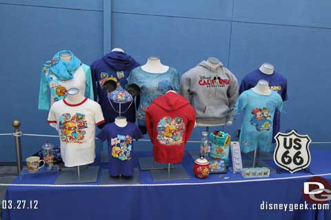 DCA Merchandise Showcase Event and Radiator Springs Racers Testing