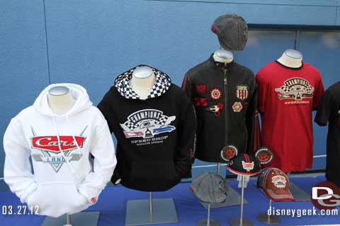 DCA Merchandise Showcase Event and Radiator Springs Racers Testing