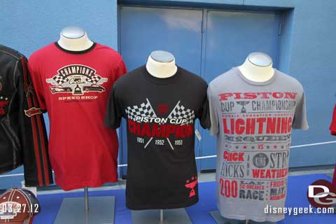 DCA Merchandise Showcase Event and Radiator Springs Racers Testing