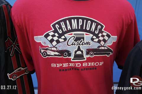 DCA Merchandise Showcase Event and Radiator Springs Racers Testing
