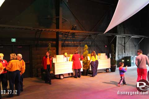 DCA Merchandise Showcase Event and Radiator Springs Racers Testing