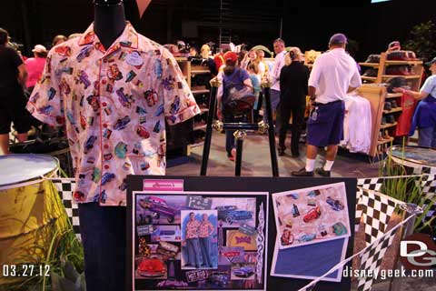 DCA Merchandise Showcase Event and Radiator Springs Racers Testing