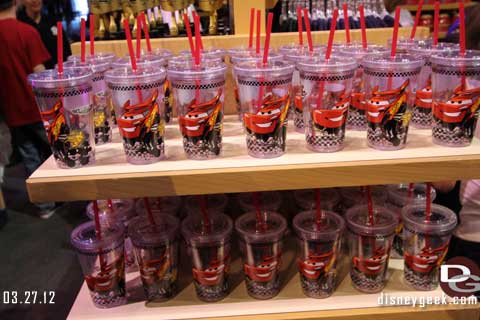 DCA Merchandise Showcase Event and Radiator Springs Racers Testing