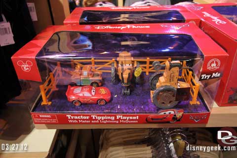 DCA Merchandise Showcase Event and Radiator Springs Racers Testing