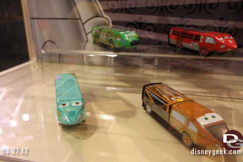 DCA Merchandise Showcase Event and Radiator Springs Racers Testing
