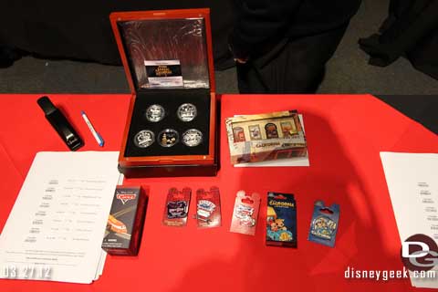 DCA Merchandise Showcase Event and Radiator Springs Racers Testing