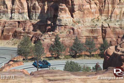 DCA Merchandise Showcase Event and Radiator Springs Racers Testing