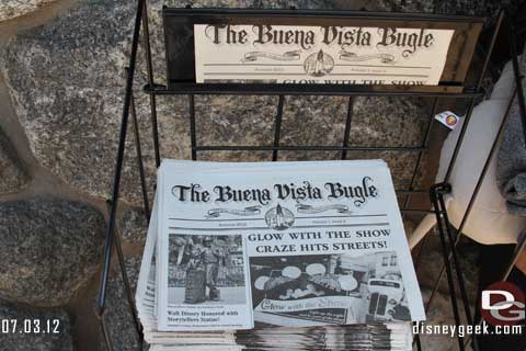 Disneyland Resort Photo Update - 7/03/12