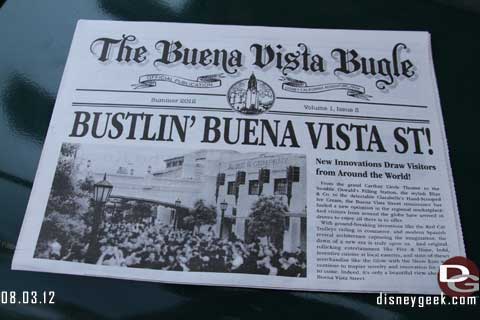 Disneyland Resort Photo Update - 8/03/12