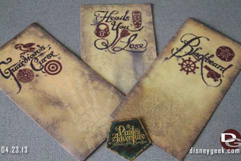 Play Testing A Pirate's Adventure