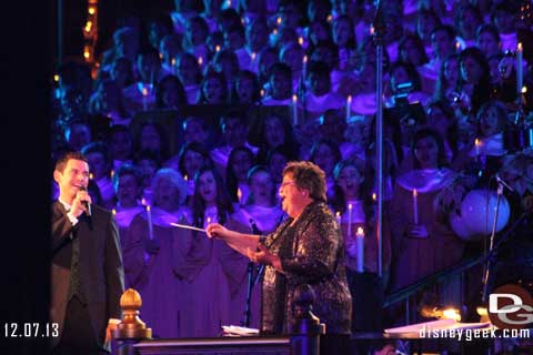 Disneyland Candlelight Processional 2013