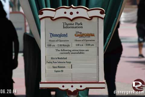 Disneyland Resort Photo Update 6-20-14