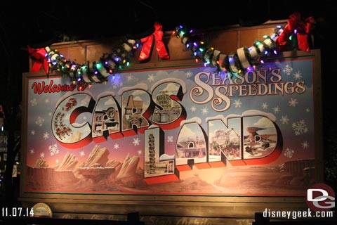 Disneyland Resort Photo Update - 11/07/14